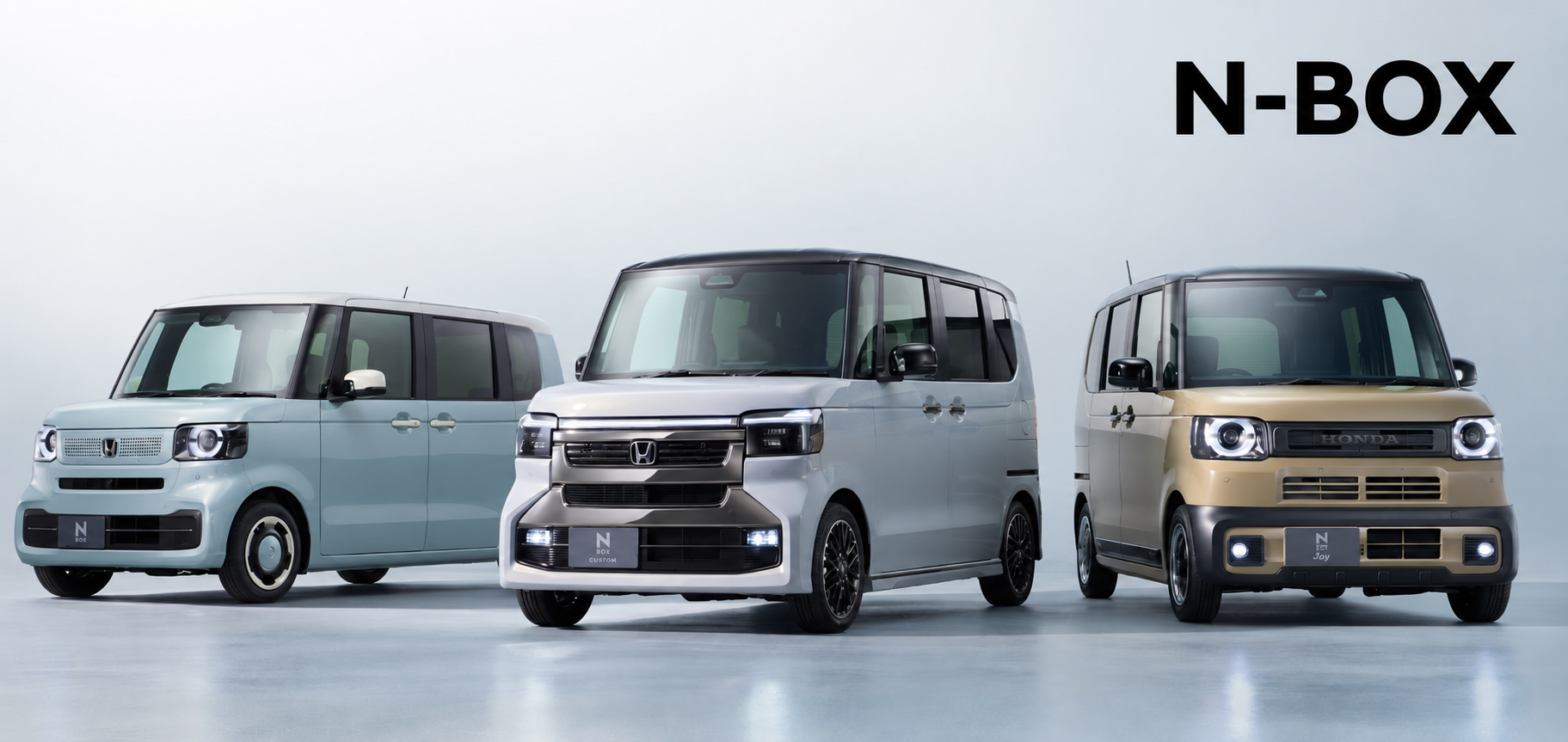 ホンダN-BOX標準グレードとカスタムの外観比較